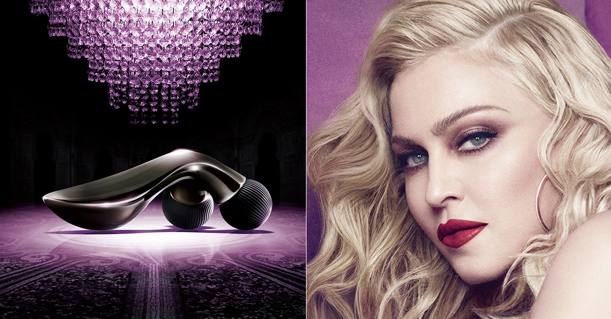 會發熱的碳素滾輪讓下巴變「深V」！超級天后瑪丹娜60歲凍齡秘密就靠它 瑪丹娜、MDNA SKIN、滾輪、碳素滾輪、小V臉