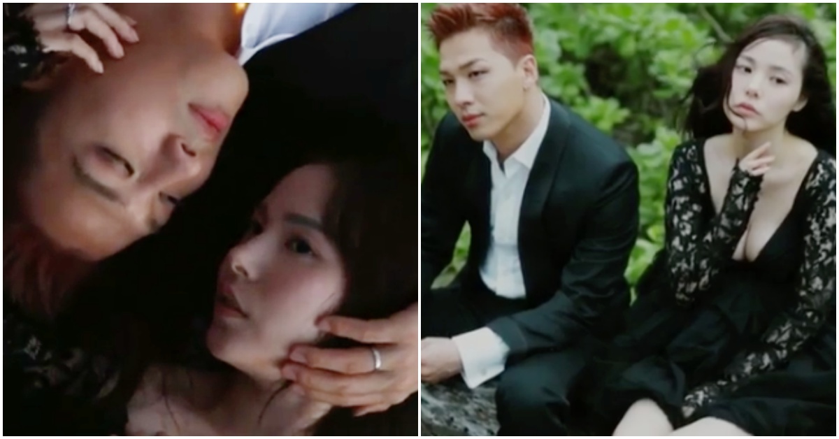 甜炸影片接連曝光！夢幻婚禮影片性感深V！太陽深情獻唱定情曲「眼鼻口」！空氣已變粉紅色～ 閔孝琳、太陽、太陽閔孝琳婚禮、婚禮影片、loved、眼鼻口、韓星婚禮