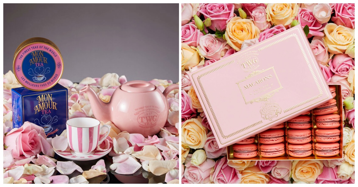 粉紅玫瑰茶＆馬卡龍嚐一口就醉了！TWG Tea情人節茶飲特輯推薦 愛玩妞、茶飲、TWGTea、情人節、玫瑰、馬卡龍、香氛、蠟燭、茶具、吾愛之茶