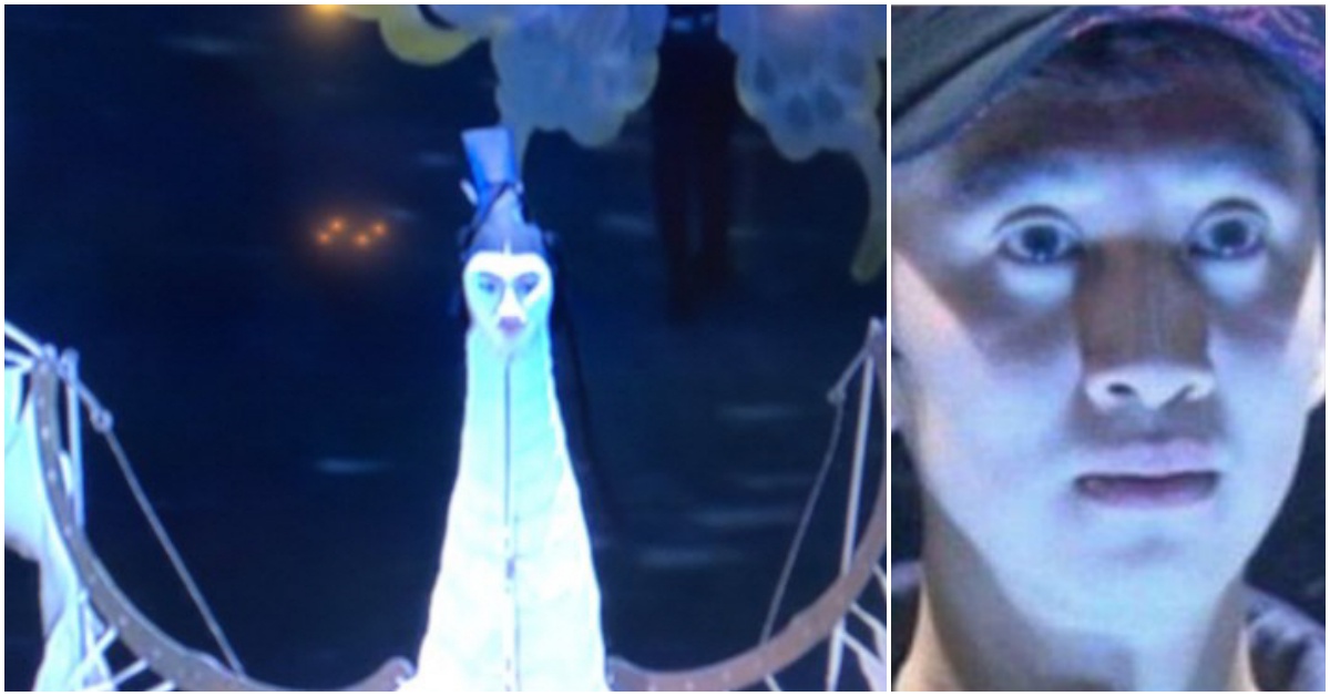 平昌冬奧開幕式一秒變恐怖片！網友惡搞「人面鳥」找出撞臉名人 平昌冬奧開幕式、人面鳥、不死鳥、李光洙、金東炫、韓國冬奧、韓星撞臉