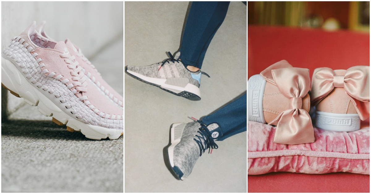 根本有穿跟沒穿一樣？！超走心的編織球鞋就像婆婆看媳婦愈看愈順眼 編織鞋、球鞋、穿搭、時尚、UNITED ARROWS & SONS、adidas Originals、NMD、NIKE、Air Footscape Woven、FRUITION、K-Swiss、PUMA、櫻花粉