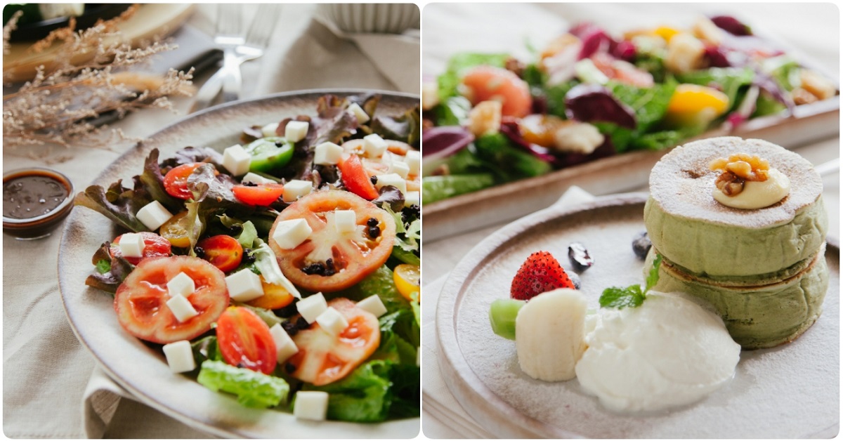 口感像雲朵般化開的厚鬆餅！「高顏值」甜點沙拉幫你拒絕年後肥 蔬食、料理、甜點、沙拉、草莓、鬆餅、提拉米蘇、SUFOOD、舒果