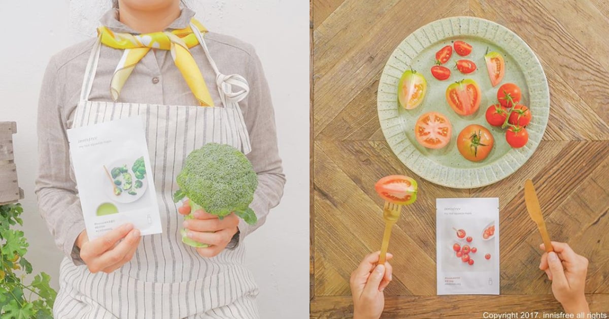 花椰菜口味是必買！銅板價innisfree我的真萃面膜18款全收很可以 innisfree、真萃面膜、花椰菜面膜、高cp、銅板價