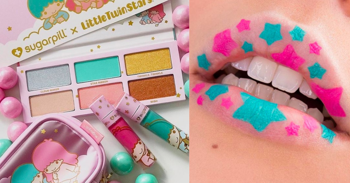 滿滿的少女心爆發！kikilala雙子星迷一定要收藏這組聯名彩妝 kikilala、夢幻、雙子星、SUGARPILL、 Little Twin Stars 