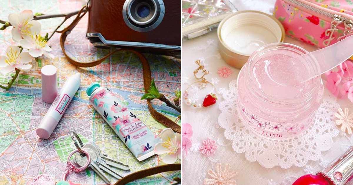 就愛那花瓣雨和甜絲絲的香氣！2018櫻花保養美肌季來了 櫻花、櫻花保養、櫻花香、L’OCCITANE歐舒丹、L’ERBOLARIO蕾莉歐、SHISEIDO資生堂、shu uemura植村秀、KOSE雪肌精、DECORTE黛珂