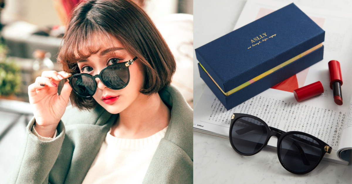 用流行眼鏡來實現！最新小臉彩妝術讓眼神顏值同步提升 眼鏡、小臉、style、顏值、ASLLY濾藍光眼鏡