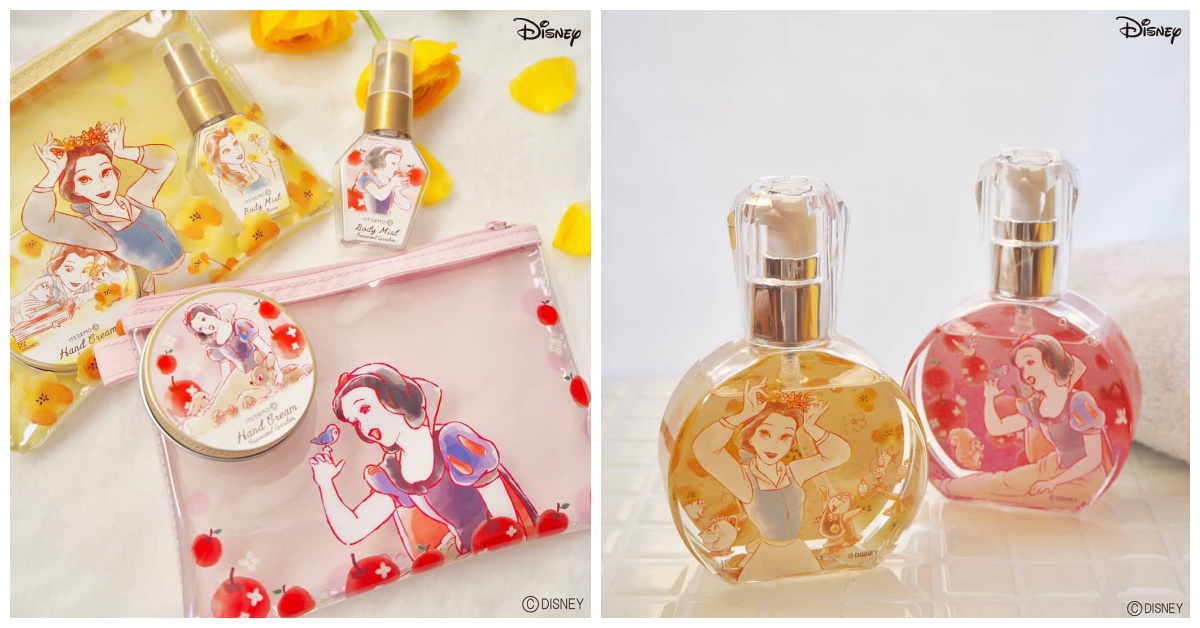 迪士尼喚醒春日裡的少女心！ITS'DEMO白雪公主×貝兒系列浪漫上市 ITS'DEMO、白雪公主、貝兒、美女與野獸、迪士尼、彩妝、雜貨