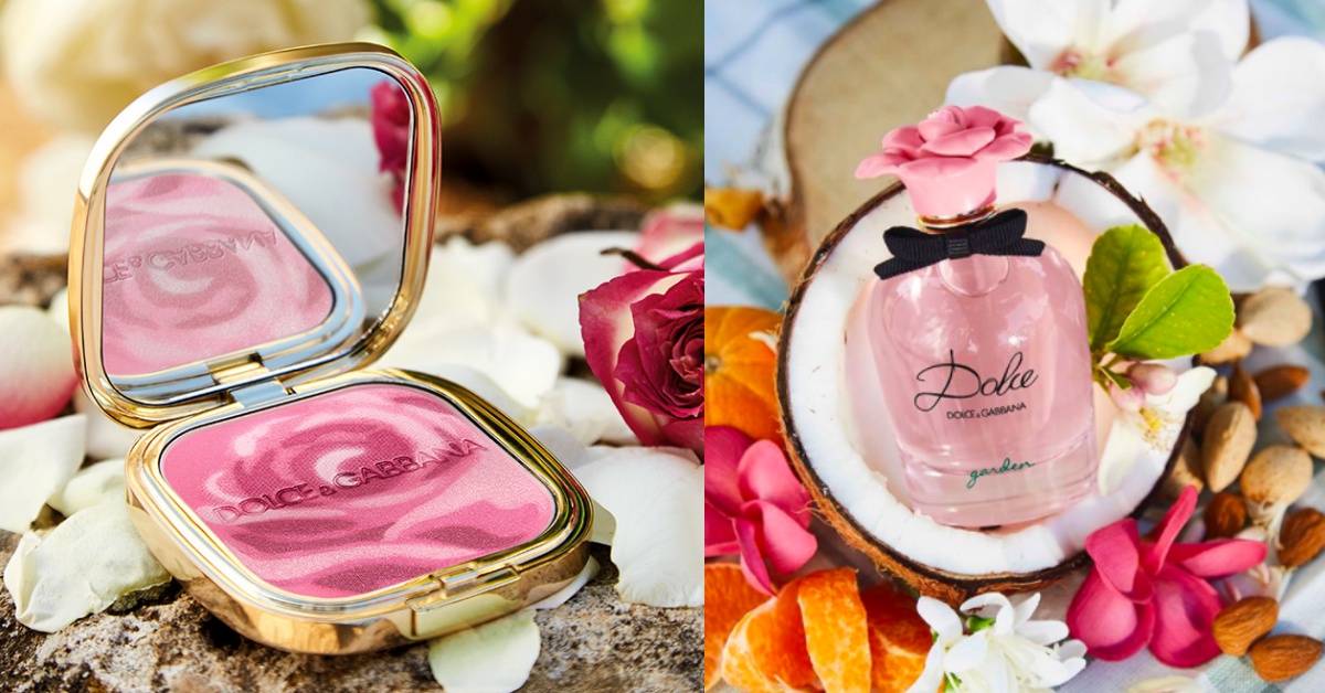 拿在手中上妝好囂張！D&G推出限量玫瑰腮紅 D&G、玫瑰腮紅、限量、dgdolcegarden