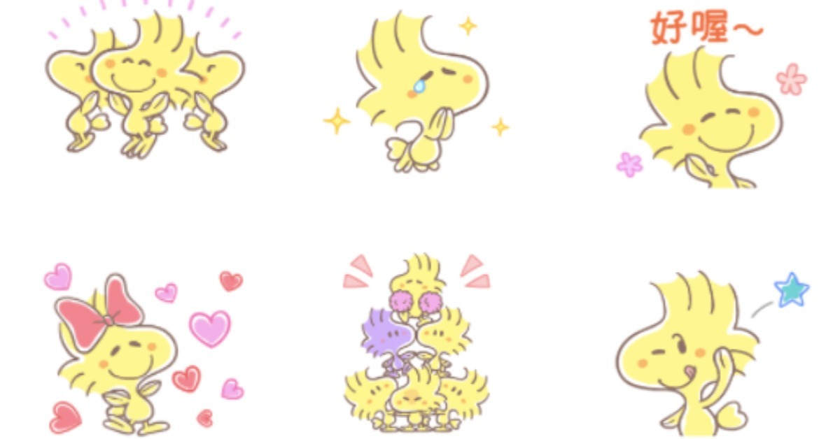 Snoopy的好朋友也來聊天室耍萌啦！《慵懶可愛♪ 胡士托》療癒登場 Woodstock、胡士托、糊塗塌客、小黃鳥、史努比、慵懶、可愛、療癒、RAYMOND、HARRIET