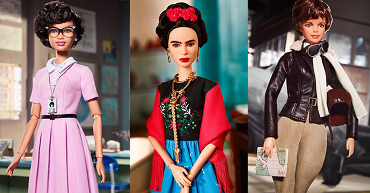 芙烈達造型的芭比真的好美！慶祝三八婦女節19款女英雄芭比正式推出 芭比、芭比娃娃、barbie、菁英、成功、平權、女性、婦女節、美泰兒、艾蜜莉雅伊爾、派蒂珍金斯、Patty Jenkins、莎拉伽瑪、Sara Gama、譚元元、神力女超人