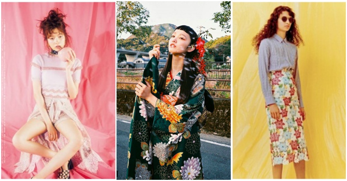 春夏流行趨勢！用印花、粉嫩色、荷葉邊、透視元素打造迷人約會必勝服 印花、粉嫩色、荷葉邊、透視、穿搭、流行、春天、櫻花、櫻花粉