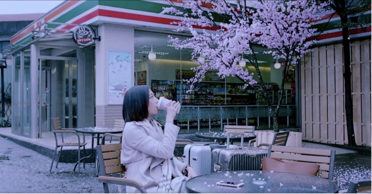 週間電影院 - 因為短暫，所以不能錯過的燦爛 7-11、城市櫻花杯、CITY CAFE、桂綸鎂、7-ELEVEN 、櫻花、