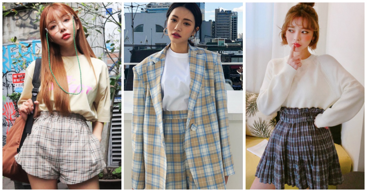 今年的「格紋」沒有極限！從西裝外套到連身裙全身都要Check一下！ 格紋、套裝、連身裙、格紋褲、格紋裙、襯衫