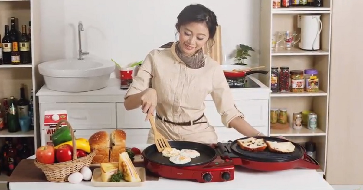 有它就像擁有一間廚房！二合一「取暖級」烤盤從燒烤到壽喜燒都難不倒 日本、廚房、家電、NICOH、烤箱、二合一、一個人、料理、女生寓所
