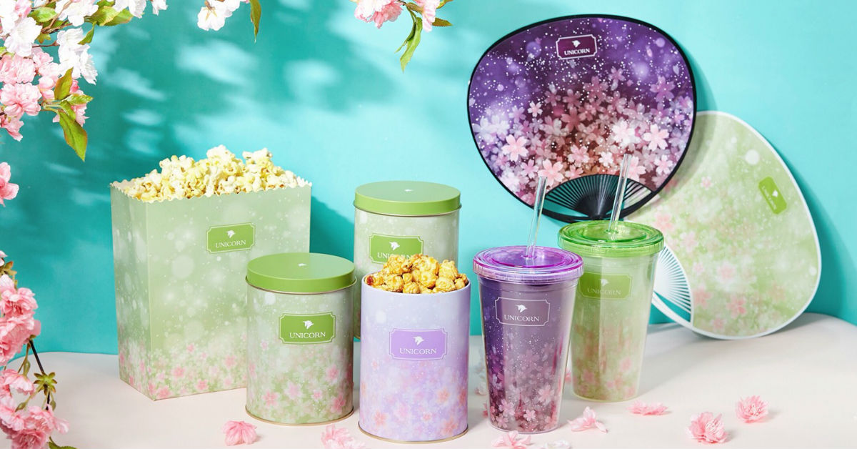 電影院裡也飄起了櫻花雨！威秀影城×UNICORN邀你一起賞櫻 威秀影城、UNICORN、爆米花、櫻花、春櫻、夜櫻、櫻花罐、櫻花季