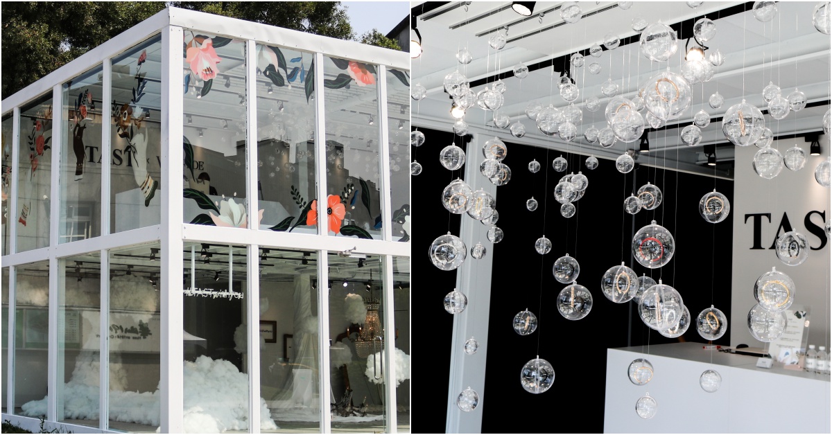 漂浮雲朵、透明泡泡球！TAST × VITA FEDE玻璃屋快閃店，IG打卡隨便拍都美！ TAST、VITA FEDE、快閃店、打卡、朝聖