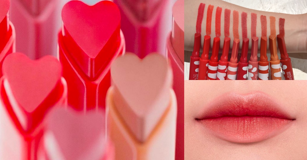 韓國網紅最近在瘋這系列唇彩！「I'M MEME 我愛絲緞一口唇膏」#01 #07 必收 I'MMEME 、我愛絲緞一口唇膏、mrbb、網美最愛、韓妞、韓系彩妝