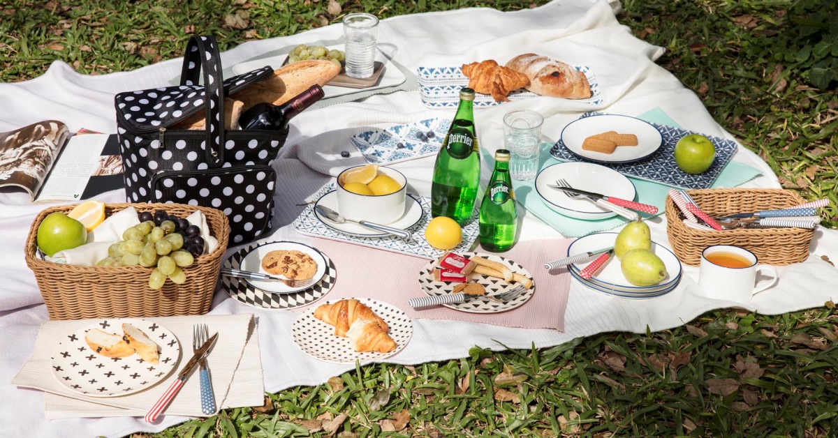 預備春日野餐「趣」！用對材質、選對包裝、帶對工具，愜意玩樂不費力 春日、野餐、HOLA、特力和樂、器皿、包裝、環保、竹纖維、新式餐具