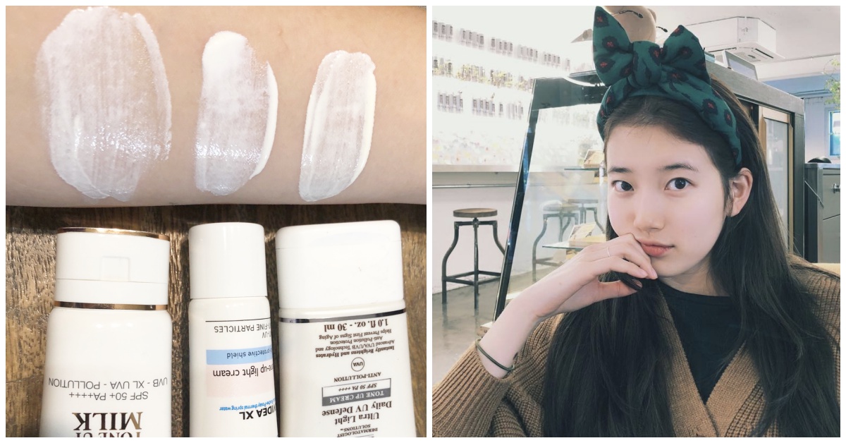 這真的不是在開玩笑！會讓你擦上白一階卸妝黑二階的「素顏霜」不要再用了！ 素顏霜、高係數防曬、裸妝、LANCOME、KIEHL'S、理膚寶水