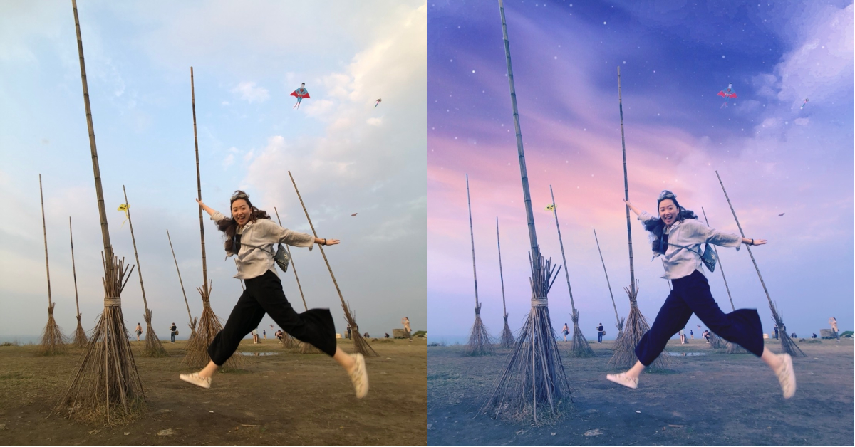 天公不作美也是拍照好時節！《Picnic天氣妖精》隨時給你夢幻天空 App、Picnic天氣妖精、天空、夜空、風景、萬里無雲、美麗、夢幻、天氣