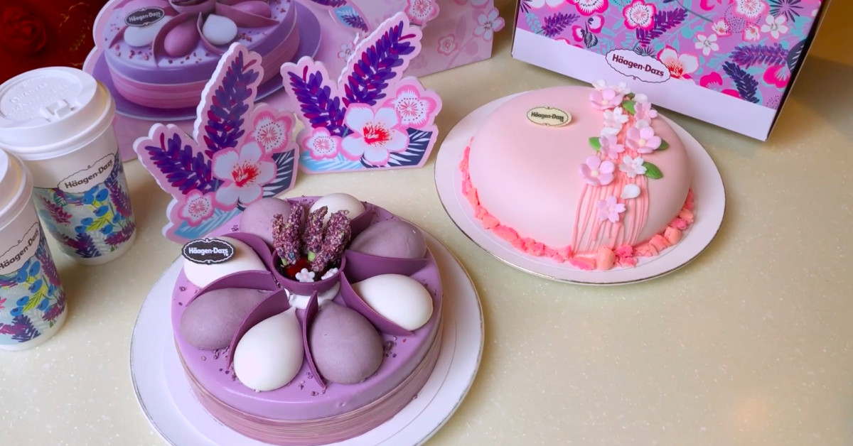 Häagen-Dazs春季限定花主題蛋糕，像媽媽的愛一樣時刻綻放！ 春季、限定、蛋糕、媽媽、Häagen-Dazs