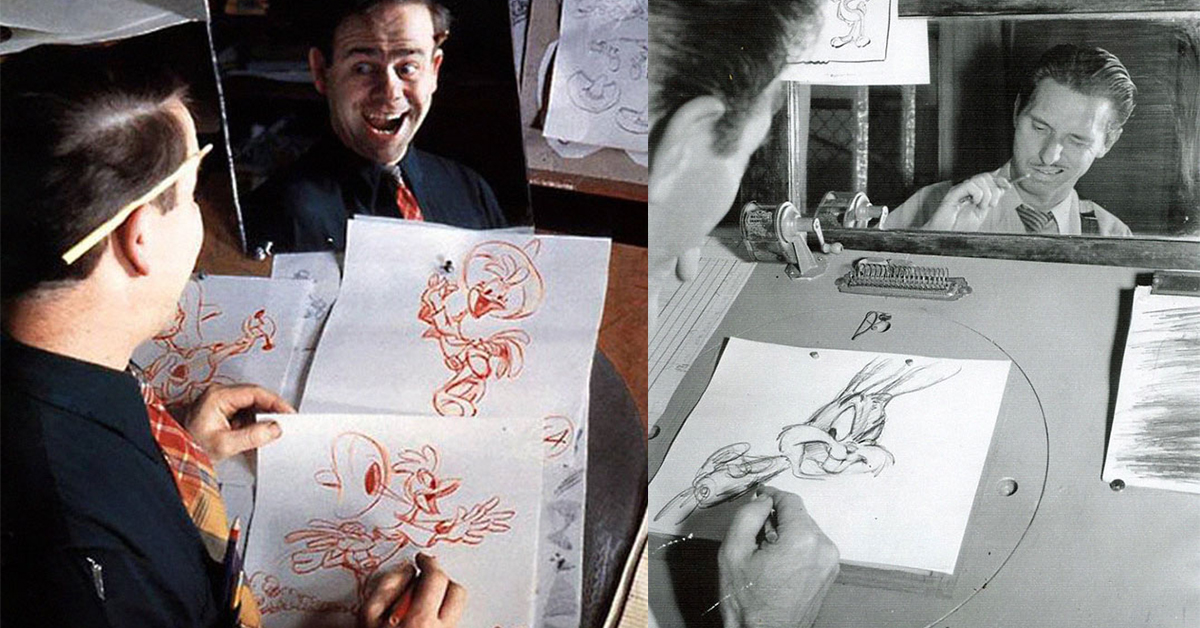 這不是顏面神經失調！迪士尼動畫師揣摩角色ing 迪士尼、動畫師、卡通、米奇、畫畫、揣摩