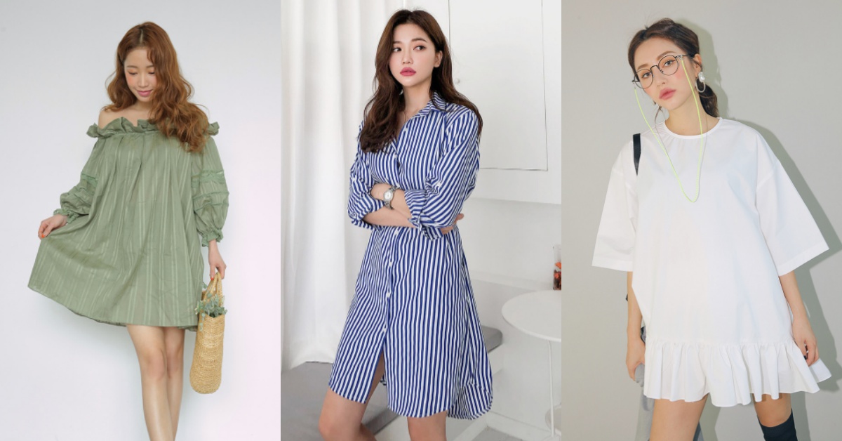 來不及減掉的肉靠洋裝收！「寬鬆、綁帶，荷葉邊」這3款穿上身看來超瘦！ 寬鬆、綁帶、荷葉邊、洋裝、顯瘦穿搭