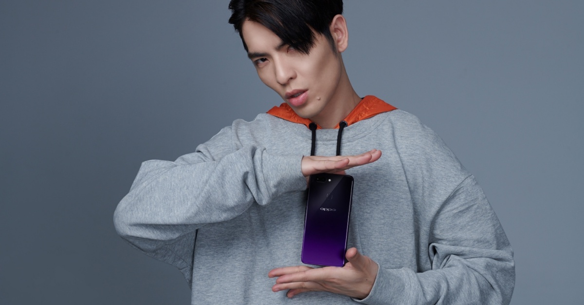 別再猜了！OPPO新明星夥伴就是歌王蕭敬騰！ OPPO、明星、歌王、蕭敬騰、OPPO R15、星空紫、正式登台