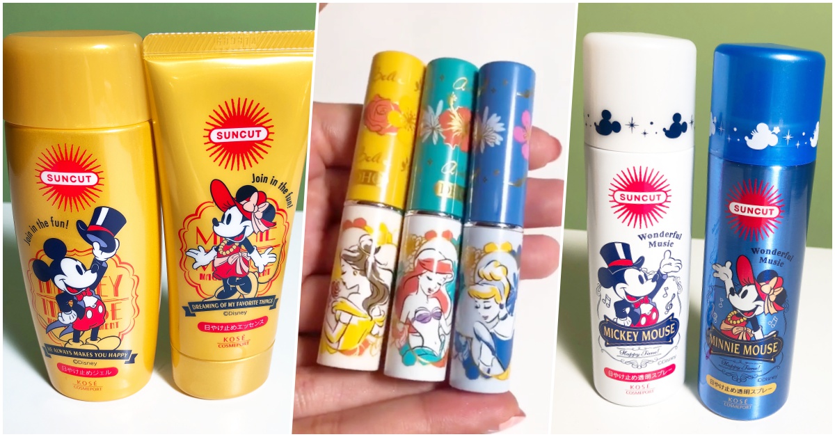 平平都是擦防曬，但有迪士尼米奇＆米妮在上面看起來就是特別威 迪士尼、聯名、防曬、迪士尼電影90週年、disney、dhc、SUNCUT UV曬可皙