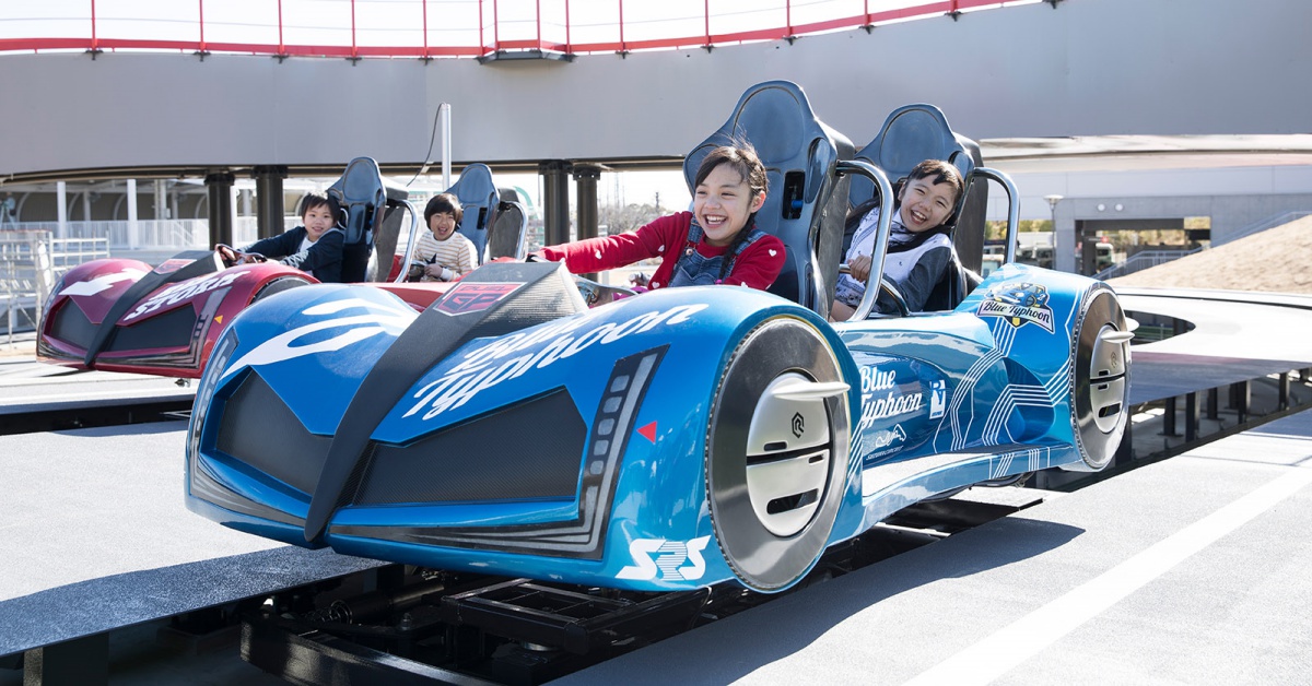 F1 賽車舉辦地「日本鈴鹿賽車場」推出世界首創遊樂設施 F1 賽車、日本鈴鹿賽車場、世界首創、遊樂設施、2 人座雲霄飛車