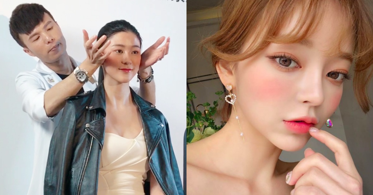 用手掌輕壓就完成！不用刷具也能打造自然暈染腮紅！ 腮紅技巧