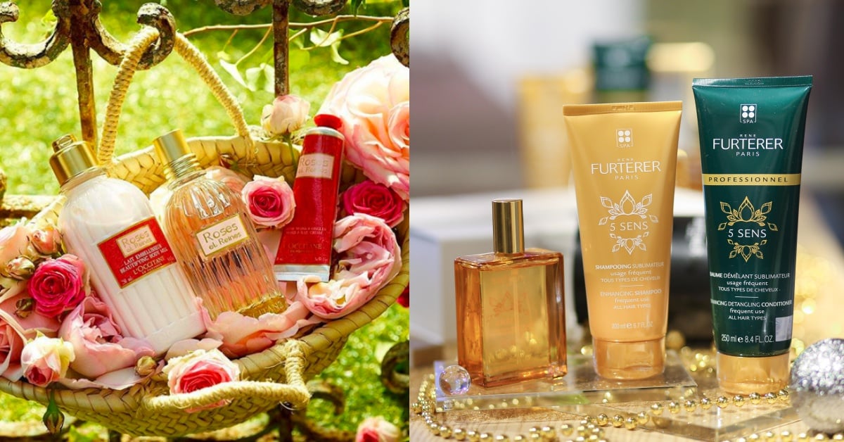 從頭髮到身體都要香香的！母親節鎖定這些限定香氛組合 母親節、水芙蓉呵護組、歐舒丹、玫瑰髮香組、茶籽堂