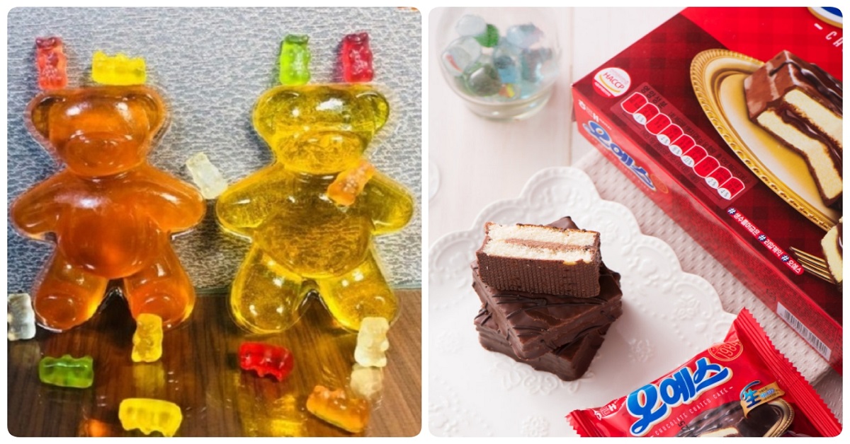 韓國GS25限定巨熊軟糖在台開賣啦！熱銷必買top5零食超療癒推薦 剁手指小姐、吃貨放送、韓國、超商、小熊軟糖、零食、推薦、必買、蛋糕