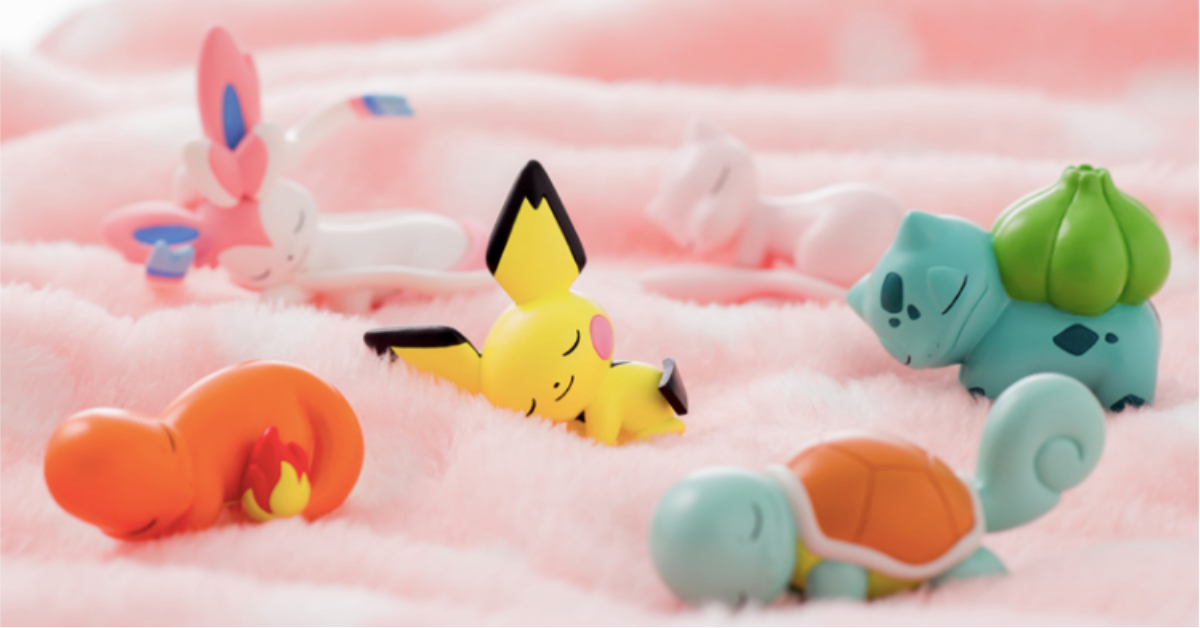 歡迎皮丘在我的充電線上睡覺！「寶可夢睡眠充電線保護套」第2彈8月登場 寶可夢、充電線、傳輸線、保護套、皮丘、夢幻、小火龍、傑尼龜、仙子精靈、妙蛙種子、睡夢