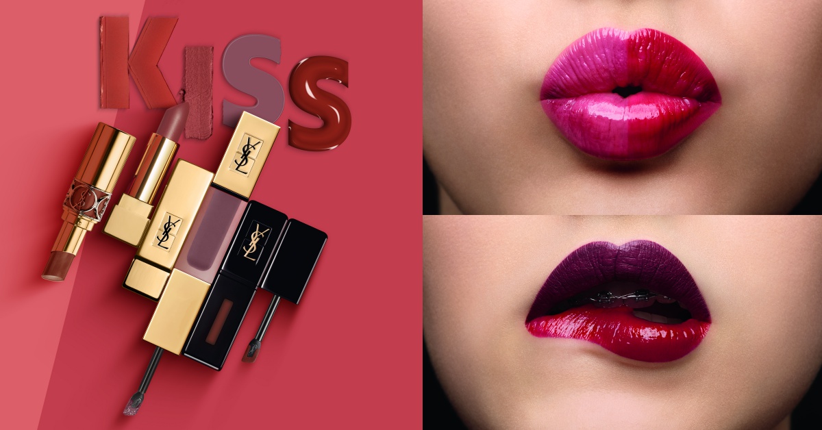 男友看了都忍不住想親下去！YSL全新超性感「YSL激吻系列」唇色 ysl、YSL激吻系列、YSLFIERYKISS