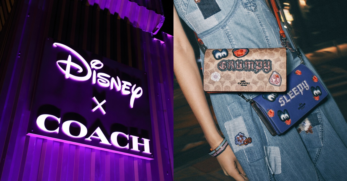 陰森大眼盯著你！Disney × COACH新系列全面黑化，暗黑城堡快閃店召喚迪士尼粉！ Disney、COACH、快閃店