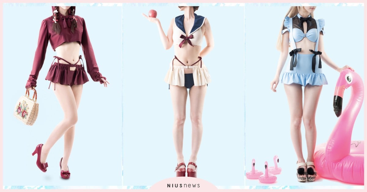 小紅帽這麼辣合法嗎？！可愛又性感的童話風泳裝包準男友看了噴鼻血 M企劃、童話、泳裝、比基尼、小紅帽