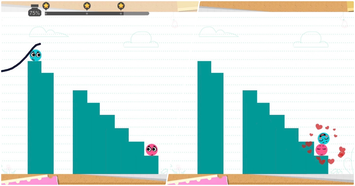 愛是即使路途艱辛也要與你相遇！可愛感浪漫益智手遊《Love Ball》 戀愛、Love Ball、益智、手遊、線條、可愛、浪漫