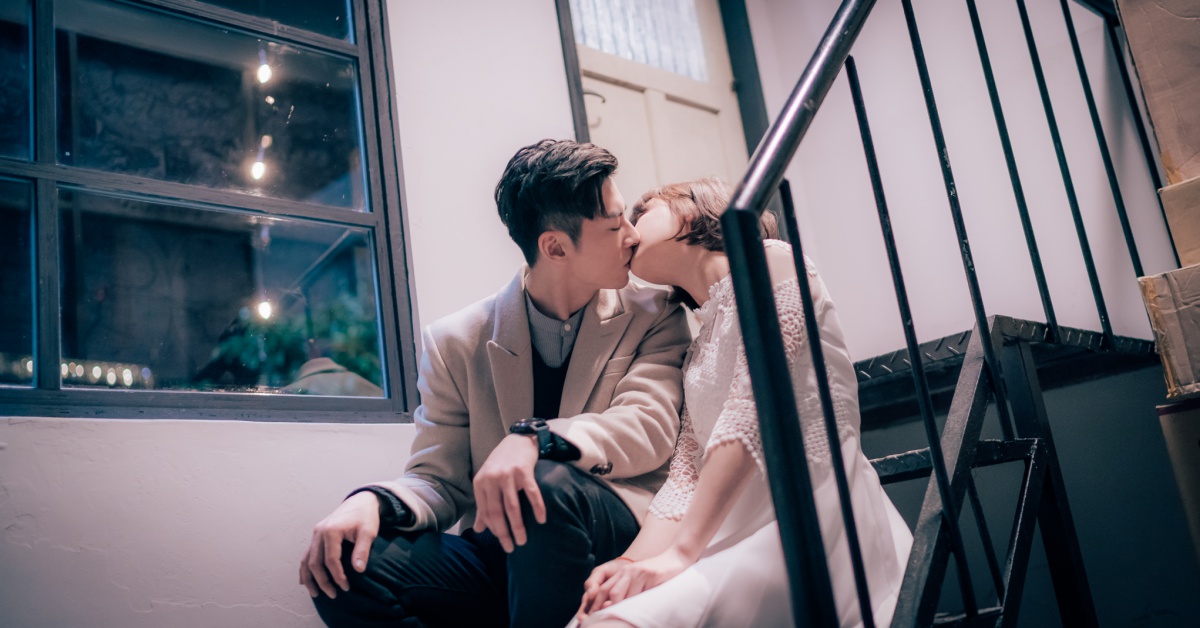 李國毅、謝欣穎合體發糖 浪漫吻戲親好親滿 1006的房客、李國毅.謝欣穎、愛奇藝台灣站