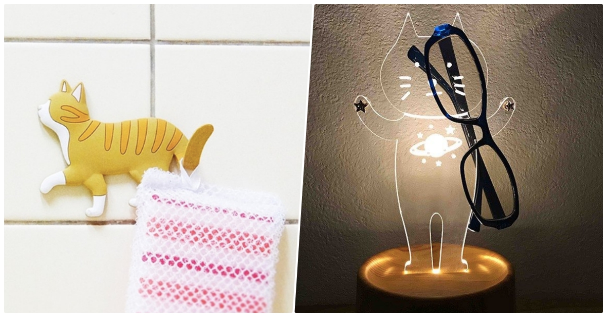 誰准你亂折主子尾巴！「貓咪造型掛勾」療癒貓奴生活的每一刻♡ 剁手指小姐、買文具、貓咪、主子、尾巴、黑貓、花貓、掛勾、夜燈、支架、可愛、療癒