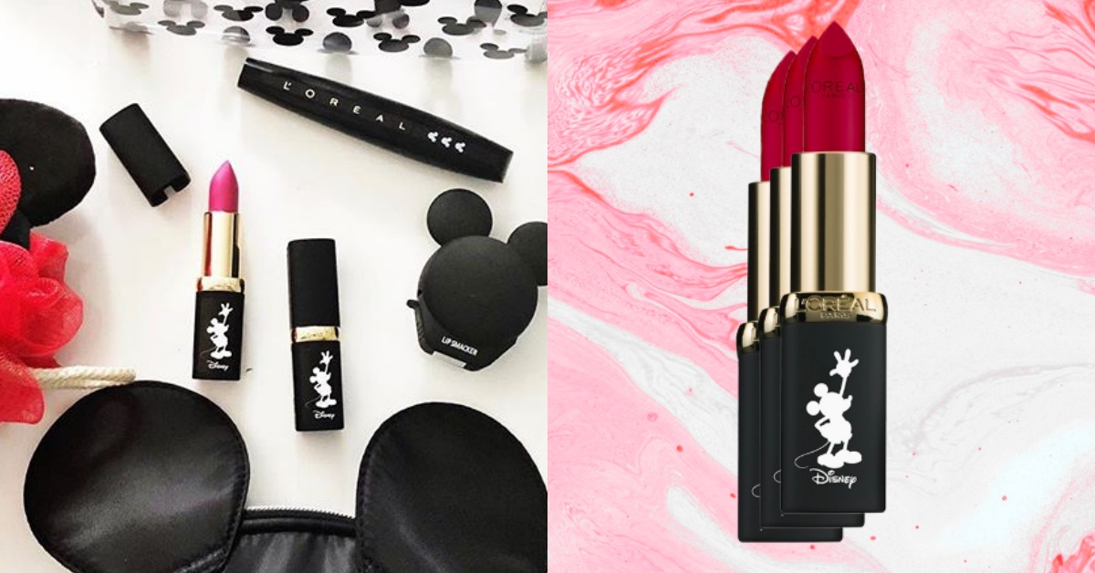 不只可愛口紅顏色也蠻美！L’Oreal Paris歡慶米奇90歲生日推出超萌聯名彩妝系列！ 米奇、迪士尼、L’OrealParis、target、L'OréalParis MickeyMouseCollection