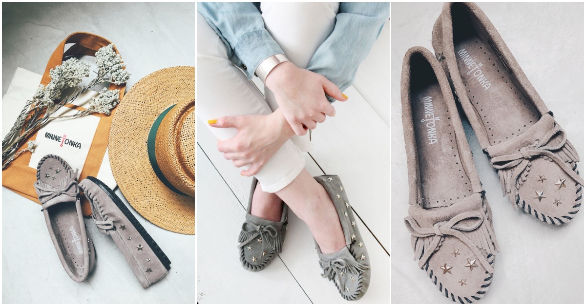 今年夏天只想跪求這雙全球非賣品！Minnetonka星星莫卡辛鞋穿得時髦也走得不累 Minnetonka、莫卡辛鞋、Kilty 、全球非賣品、限量