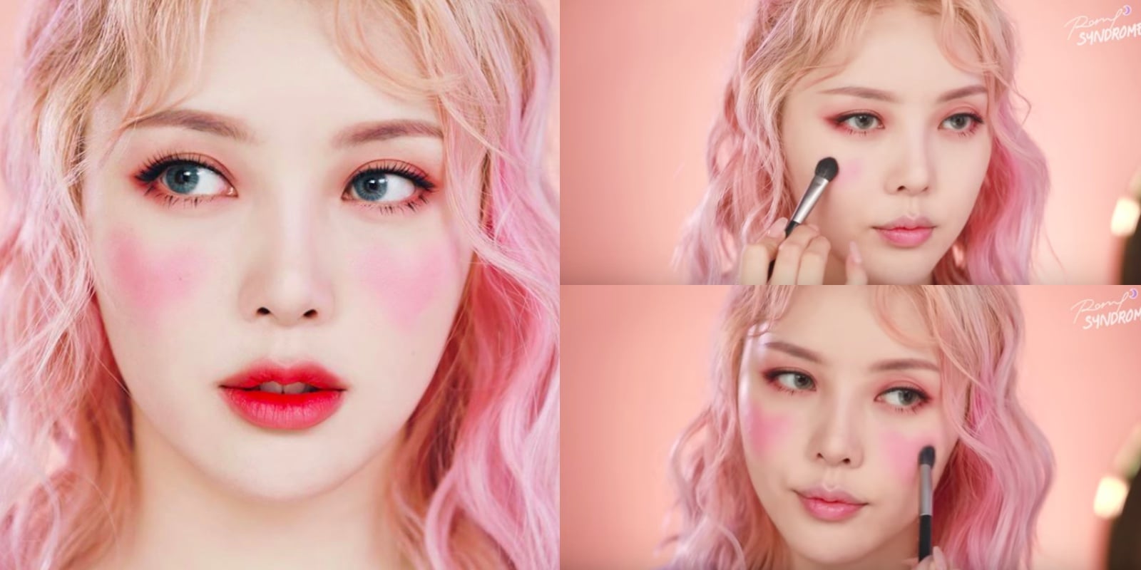 畫起來的微醺感好美！PONY大神「愛心腮紅」教學再進化！ 愛心腮紅、heartblush、Visee純真唇頰彩、pony