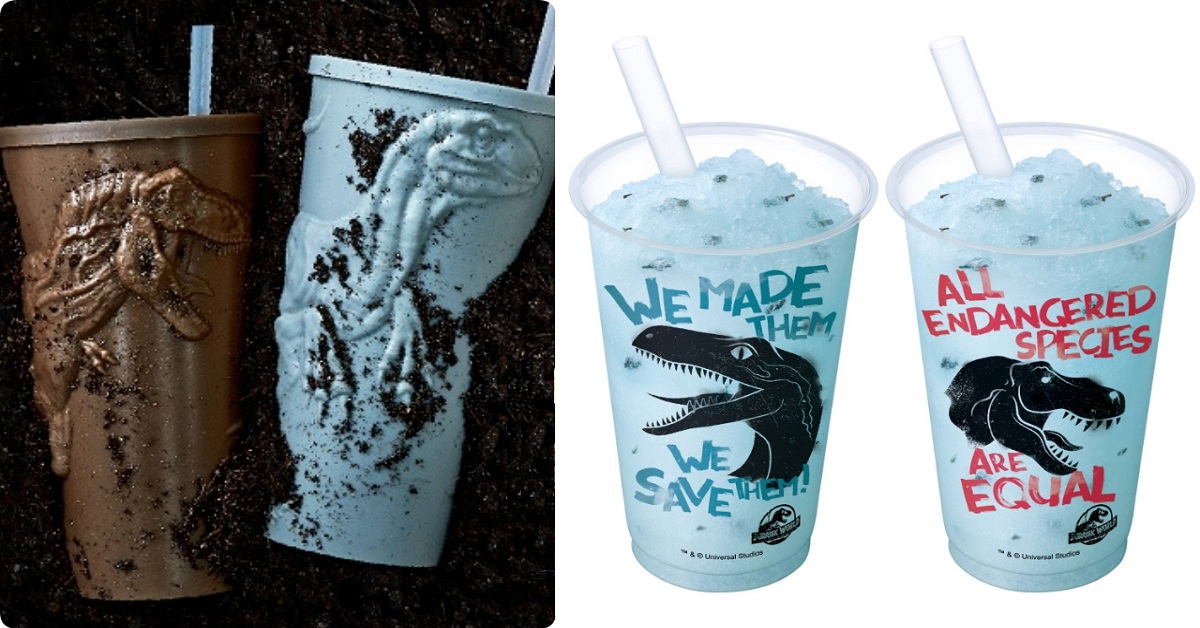 全家有恐龍出沒？侏羅紀世界「薄荷巧克力酷繽沙」限量登場 全家、超商、侏儸紀、酷繽沙、聯名、威秀影城