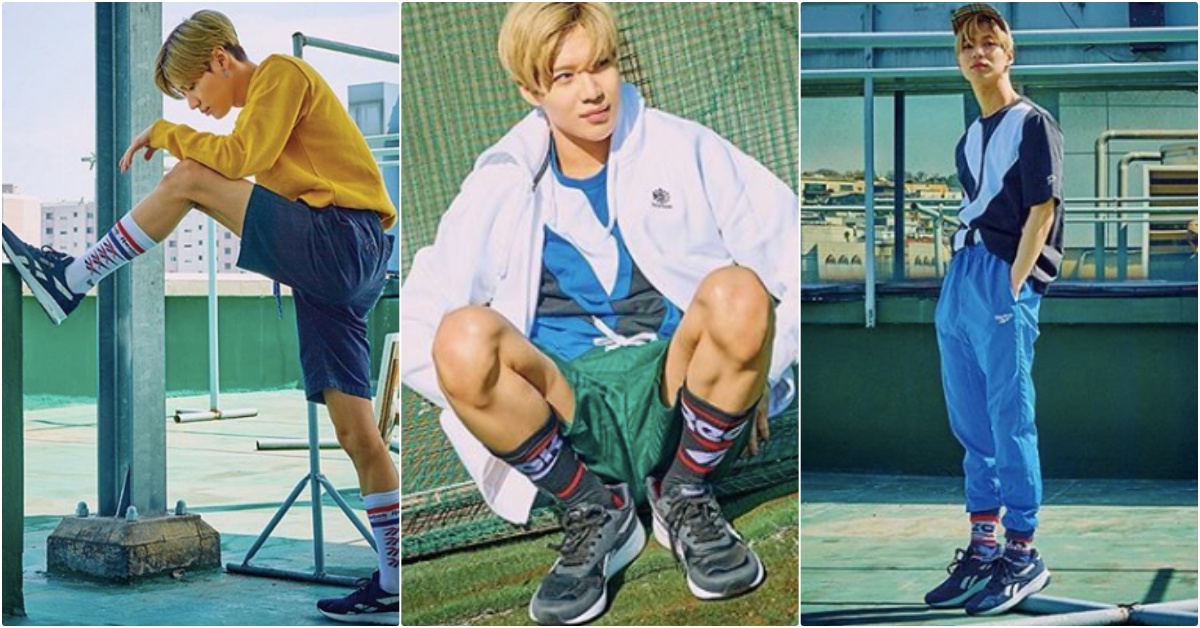 歐巴、少年兩種魅力一次包！穿上SHINee泰民「復古球鞋」男友力爆棚啦♡ SHINee泰民、DASHONIC、CL Nylon SP、REEBOK 、韓星代言、男友穿搭、韓星穿搭、韓星鞋款、復古鞋