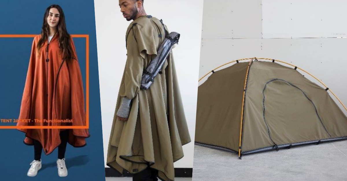 星際大戰風的罩袍竟能搭帳露營？看過「搭帳篷」但「穿帳篷」可是第一次！ 帳篷、露營、星際大戰罩袍、