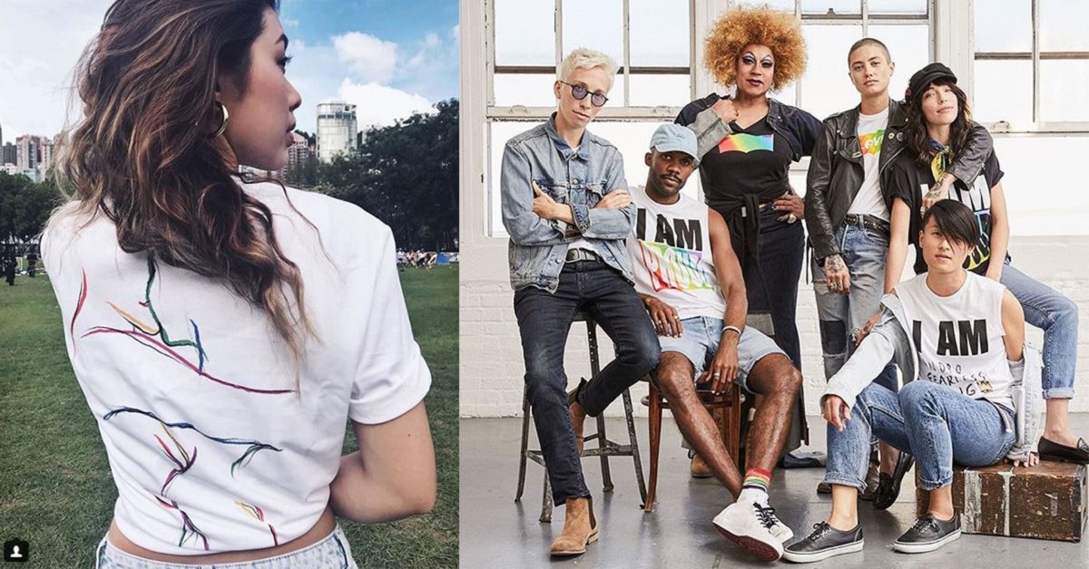 6月別只顧著吃粽子！同志驕傲月連LEVI’S也忍不住讚聲推出限量T-shirt 同志驕傲月、性別平權、LGBT、同志遊行、LEVI’S