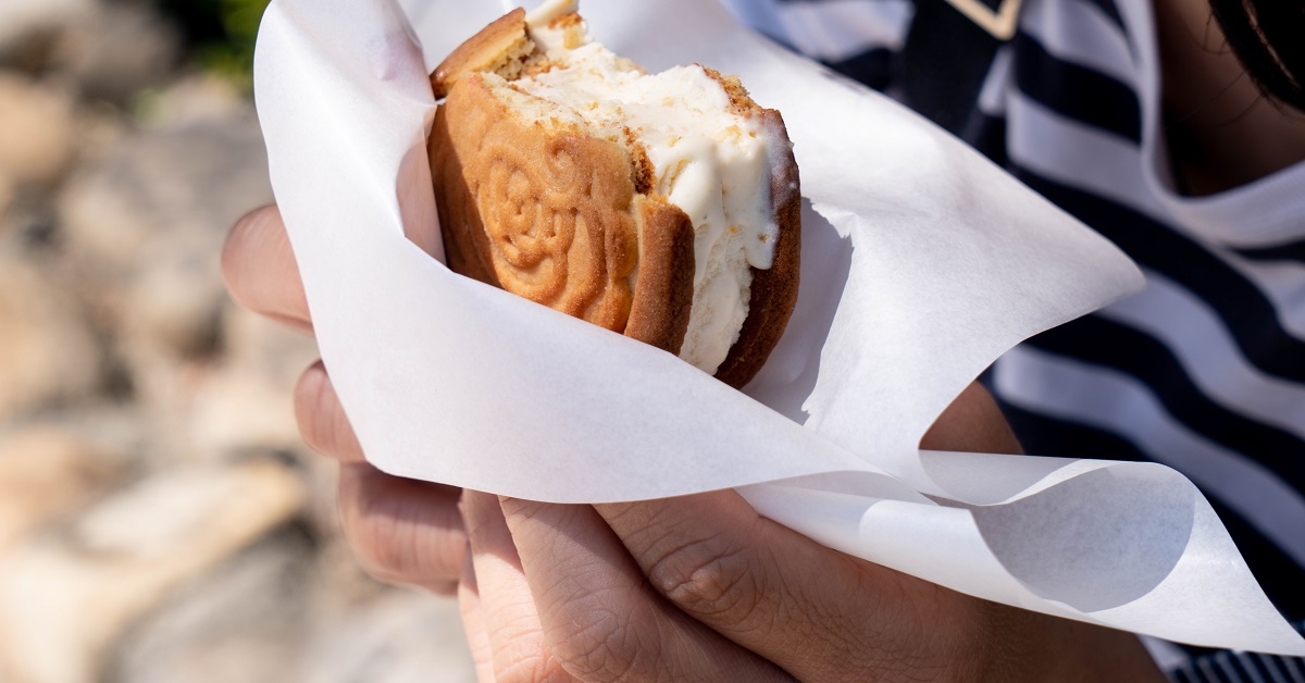 已忍不住想衝台南打卡！蜷尾家×舊振南夢幻聯名「綠豆椪雪餅」文青必蒐 蜷尾家、舊振南、聯名、綠豆椪雪餅、限量