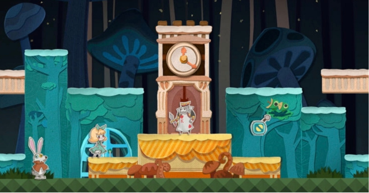 化身為愛麗絲進入仙境找回記憶！童話風解謎手遊《紙片少女》 解謎手遊、紙片少女、童話、愛麗絲夢遊仙境、可愛、紙片、勞作