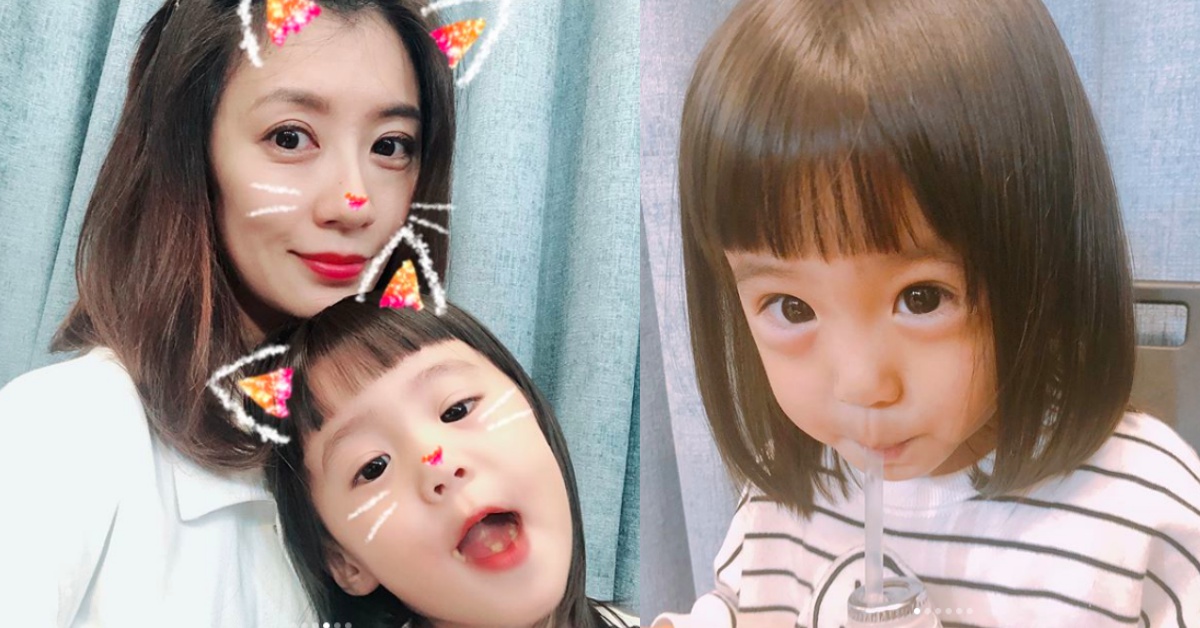 咘姐也要趕上流行！賈靜雯女兒咘咘換上超萌「短瀏海」 咘咘、賈靜雯、短瀏海、萌娃、妈妈是超人、Bo妞